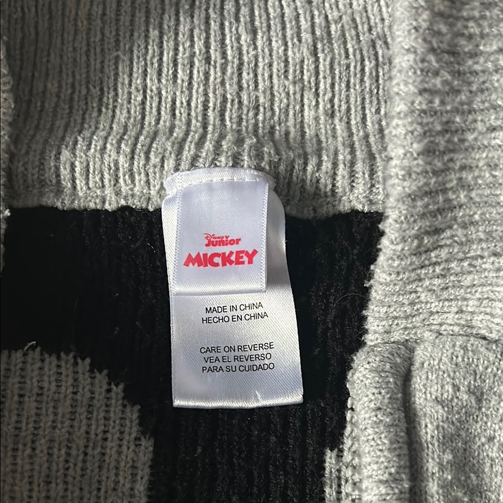 Disney Mickey Mouse Gray Cardigan for Kids - Picture 2 of 4